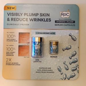 RoC Multi Correxion Hydrate + Plump Hyaluronic Acid/HA Serum Capsules